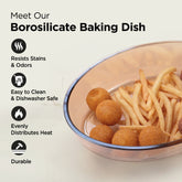 UMAI Amber baking tray - stylish kitchen storage